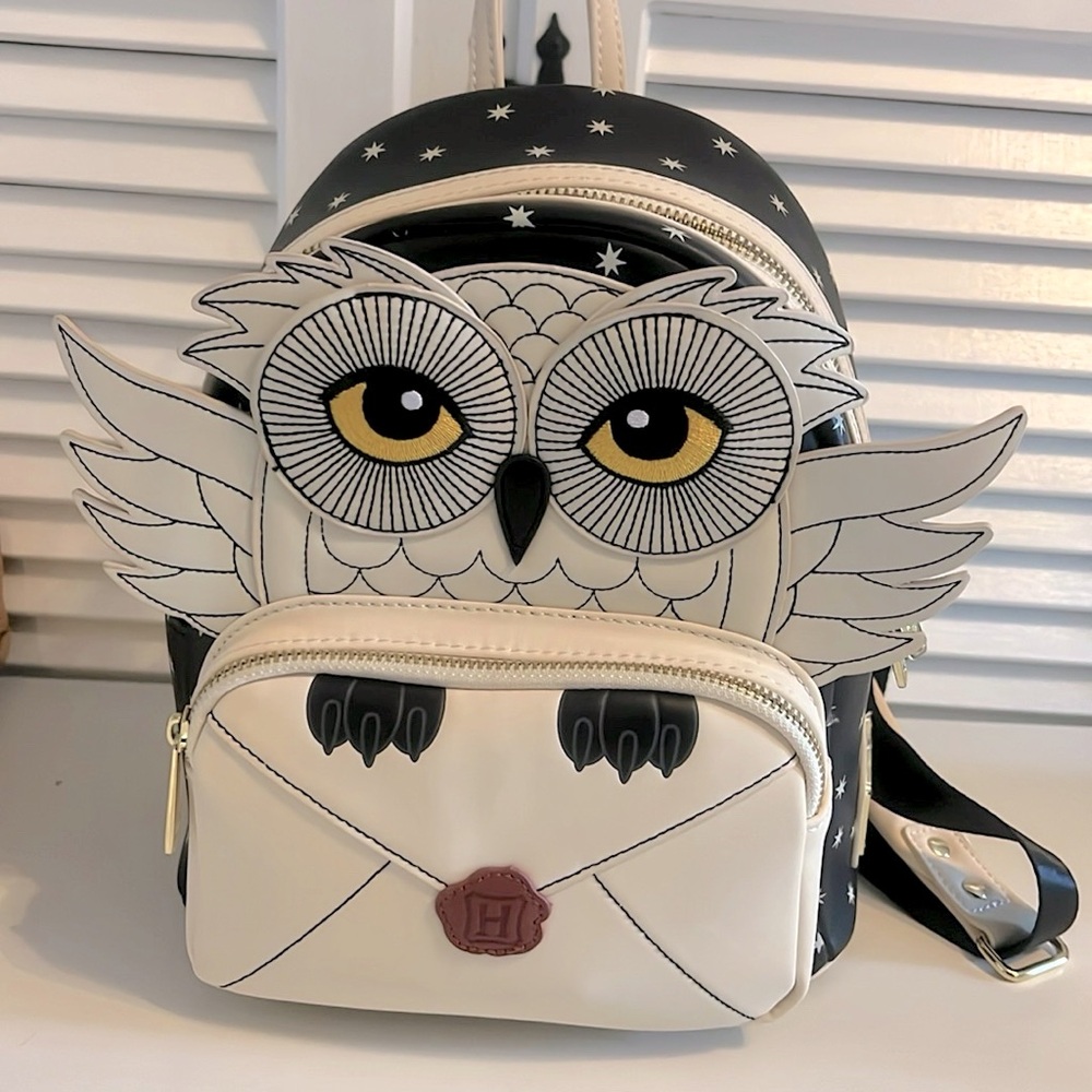 New Harry Potter Loungefly mini Hedgwig backpack